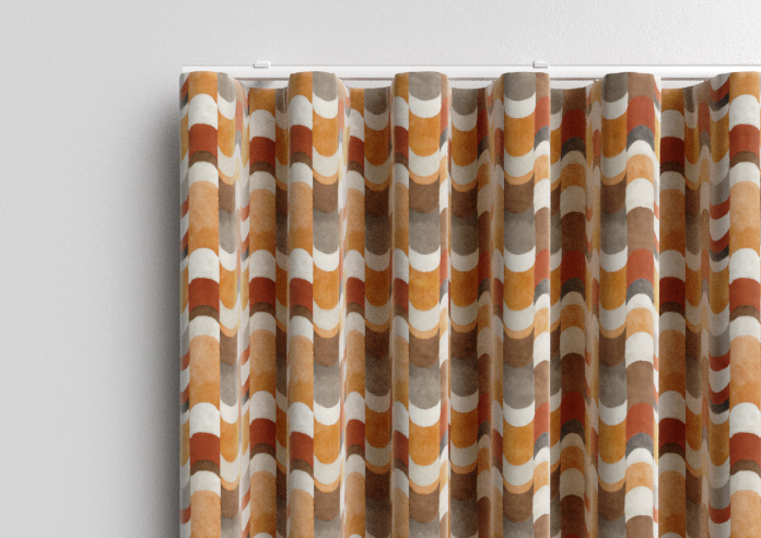 Castillo Velvet, Copper - Made to Measure Curtain - Image 13